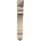 Ekena Millwork Olympic Arts & Crafts Smooth Bracket, Douglas Fir, 3 1/2"W x 18"D x 26"H BKT04X18X26OLY03SDF - alternate 3